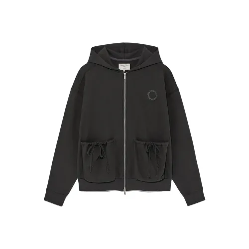 MATIN KIM SS25 Свитшот Женский Угольный Серый