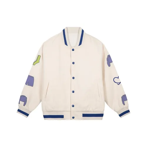 INSANE LASIA Бейсбольная куртка Унисекс Экрю