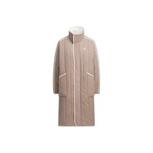 Adidas Пуховая куртка Женская Розовая Коричневая