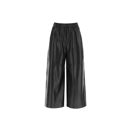 MSGM Черные Женские Повседневные Брюки