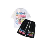 Белый топ+черные брюки