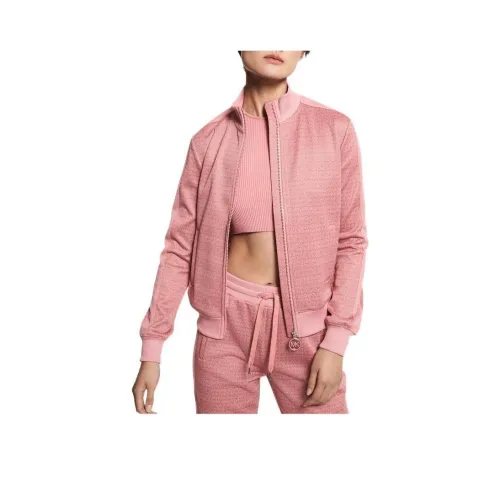 MICHAEL KORS Cropped Jacket Women's Pink MICHAEL KORS Укороченная куртка женская розовая
