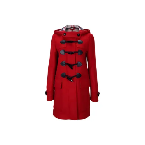 Burberry Красный Женский Тренч