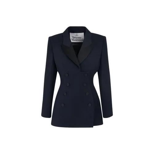 Vivienne Westwood Бизнес Костюм Пальто Женское Морской Синий