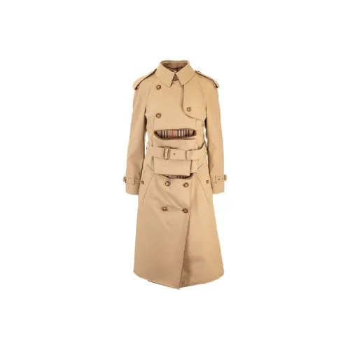 Burberry Тренчкот Женский Светлый Умбра