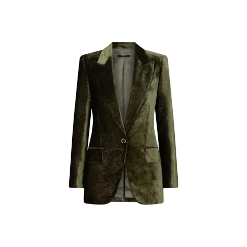 TOM FORD Бизнес-костюм Пальто Женское Оливково-зеленый