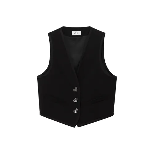 D'zzit Черные Женские Жилеты