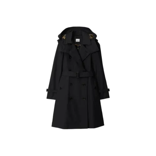 Burberry SS24 Тренчкот Женский Черный