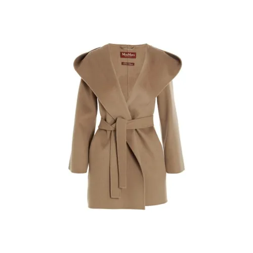 MaxMara Studio Хаки Женское короткое пальто