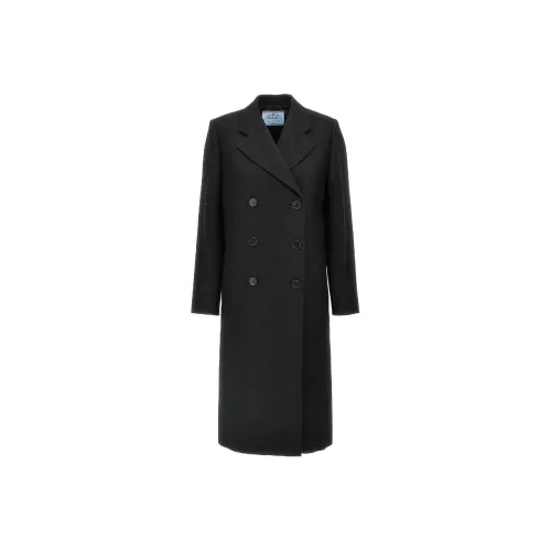 PRADA Черное Женское Пальто