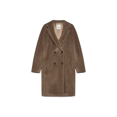 'S MAX MARA FW24 Пальто Женское Коричневое