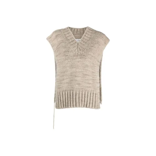 Maison Margiela Коричневые Женские Жилеты