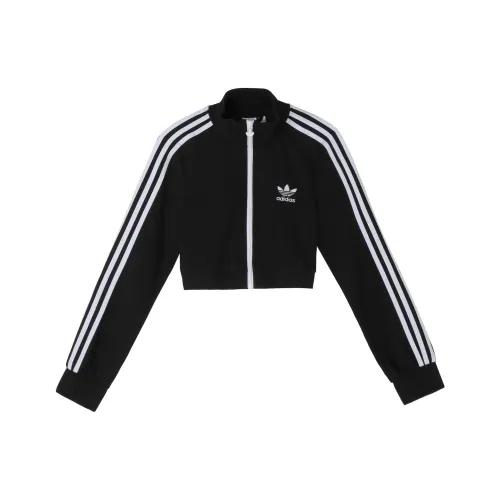 adidas originals Spice Girls series Черное Женское короткое пальто