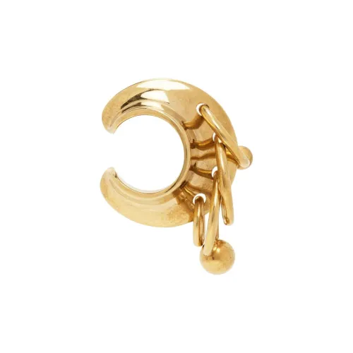 Jean Paul Gaultier Латунная нижняя заколка On Серьги Мужской Золотой