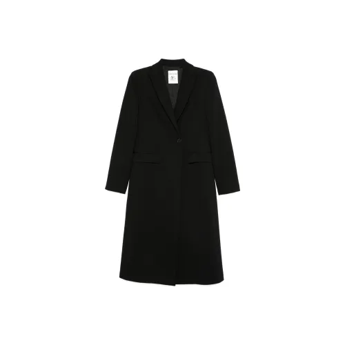 Semicouture Черное Женское Пальто