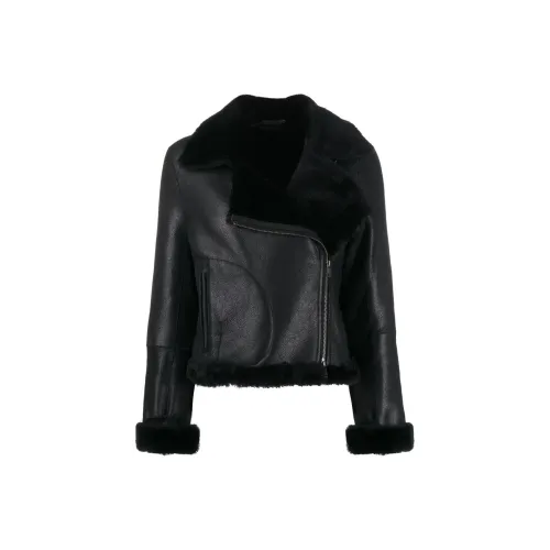 Ann Demeulemeester Черные Женские Меховые изделия