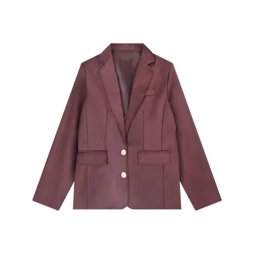 Water Embraces The Galaxy. Бизнес костюм женский цвет жженый чайный коричневый