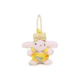 Желтый комбинезон с подвесными ушками