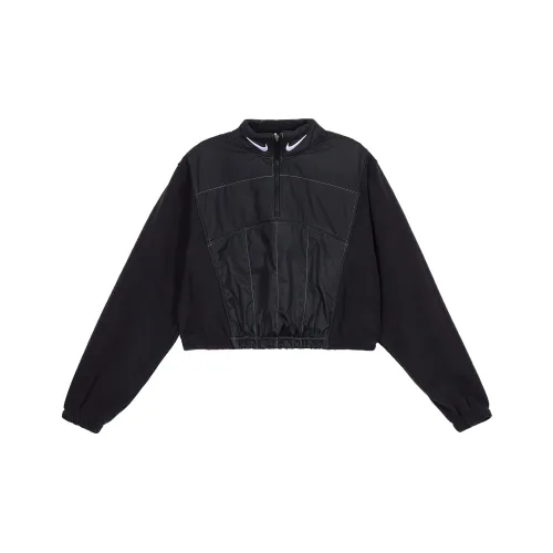 NIKE Черные Женские Бархатные Куртки