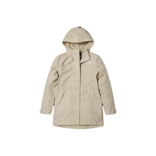THE NORTH FACE Urban Exploration Водонепроницаемый Ветрозащитный И Водоотталкивающая Ветровка Женские Хаки