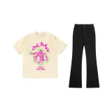 Абрикос (Черные джинсы)