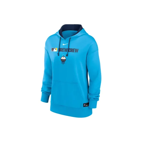 Nike Clothing Синий Женские Свитшоты