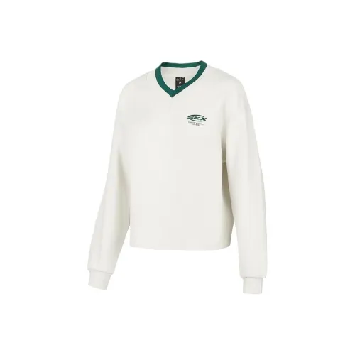 Skechers Skx Classic Sports Series Толстовка Женская Нефритовый Белый