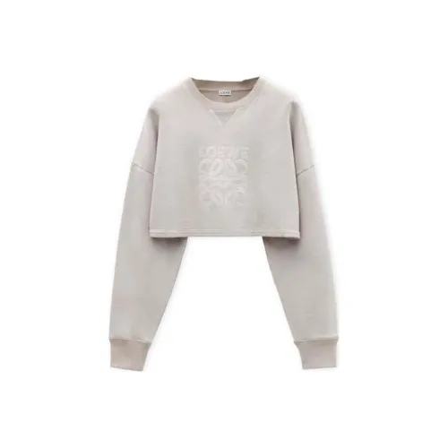 LOEWE Толстовка Женская Темно-Бежевая