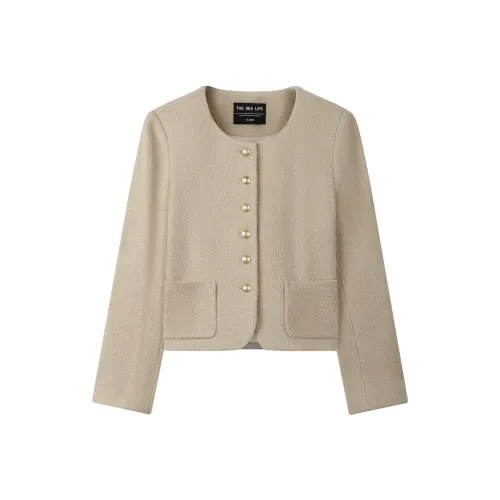 THE SEA LIFE Укороченная куртка женские цвет мороженое