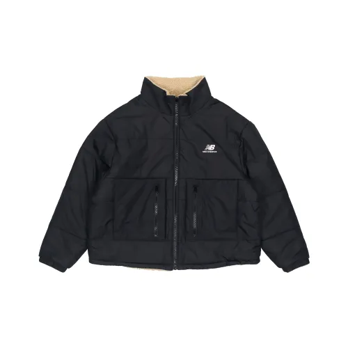 New Balance Черные Женские Объёмные Куртки (Пуфы)