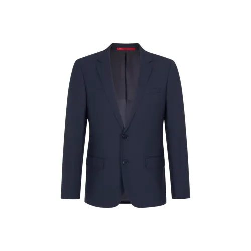 Hugo Boss Бизнес-костюм мужской синий черный