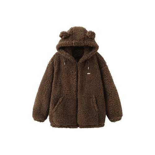 A11·N22 Кофе Женские Бархатные Куртки