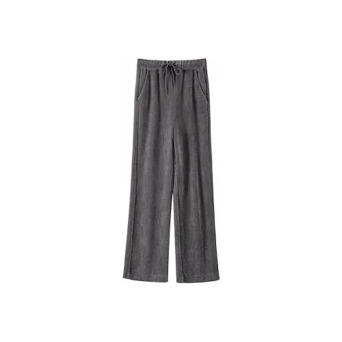 SISILYON STUDIO Повседневные брюки Женские Темно-серый