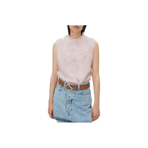 GANNI Розовые Женские Жилеты