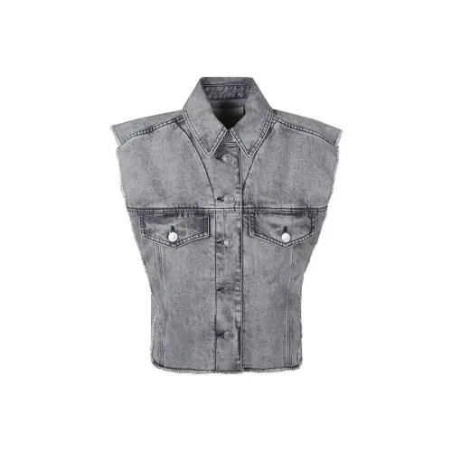 ISABEL MARANT ETOILE Серый Женские Жилеты