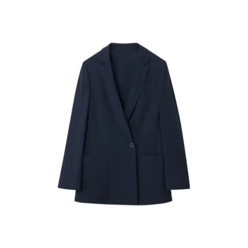 OVV Темно-синий Однотонный 06 Женские Офисные костюмы