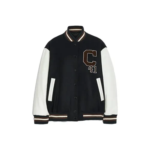 COACH SS23 Бейсбольная куртка Женская Черная