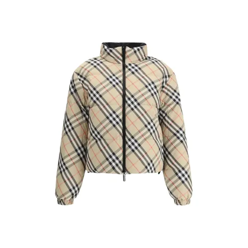 Burberry Down Jacket Women's Light Beige