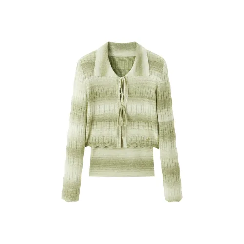 PEACEBIRD Трикотаж Женский Feast Зеленый