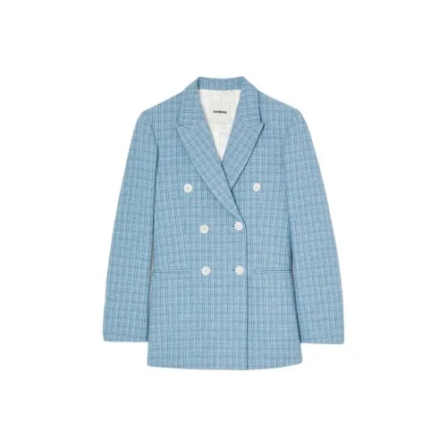 Sandro Бизнес-костюм женский синий