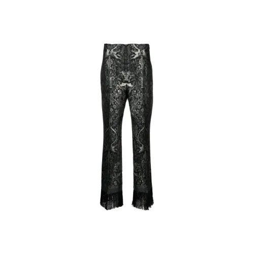 ETRO Черные Женские Вязаные Спортивные Брюки