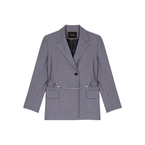 Maje Бизнес-костюм женский серый