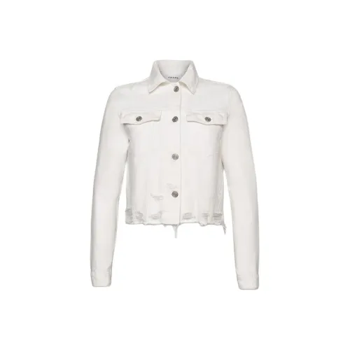 Рамка SS24 Denim Куртка Женская Белая