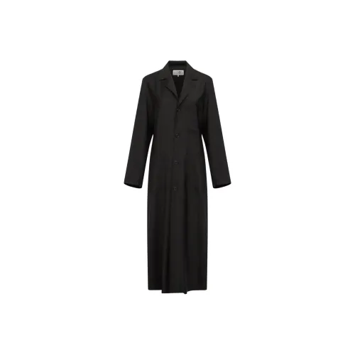 MM6 MAISON MARGIELA FW24 Пальто Женское Черное