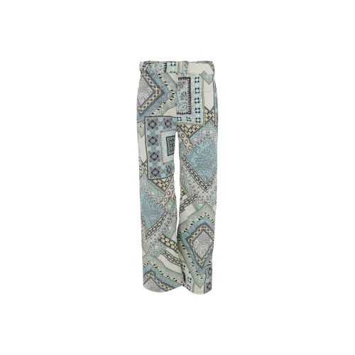 ETRO Синие Женские Повседневные Брюки