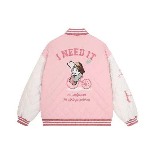 INEED I.T Светло-розовый Женская Бейсбольная Джерси