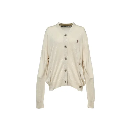 OPEN YY Трикотаж Женский Светлый Бежевый