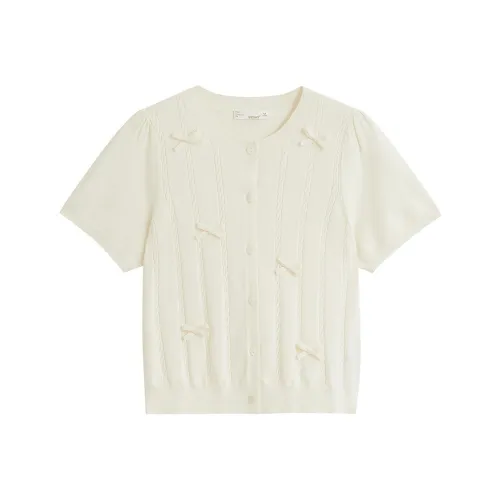 Inman Трикотаж Женский Кремовый Белый