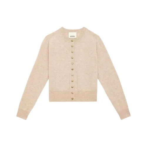 ISABEL MARANT SS25 Трикотаж Женский Бежевый