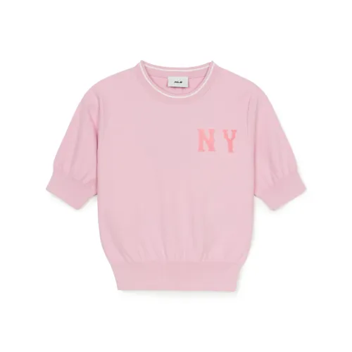MLB Base Logo New York Yankees Свитшот Женский Розовый